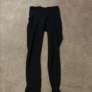 Black High-Waisted Leggings
